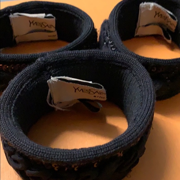 YSL Yves Saint Laurent Wool Bracelets - Picture 7 of 8
